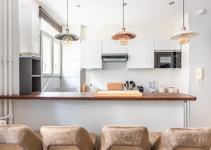 Daire Modern & Cosy Flat - 4 Guests - Eiffel Tower