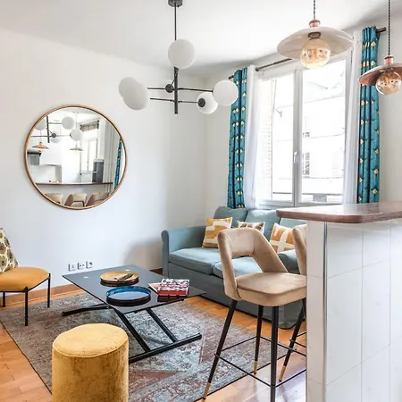 Modern & Cosy Flat - 4 Guests - Eiffel Tower *