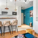 Modern & Cosy Flat - 4 Guests - Eiffel Tower Apartament