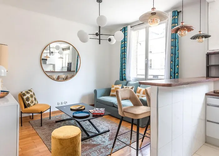 Modern & Cosy Flat - 4 Guests - Eiffel Tower *