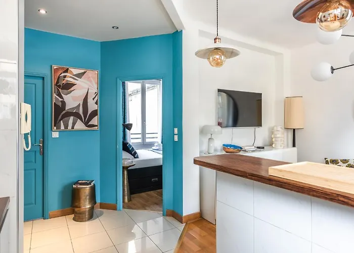 Daire Modern & Cosy Flat - 4 Guests - Eiffel Tower